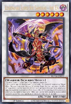 Legendary Lord Six Samurai Shi En (V.1 Ultra Rare) 