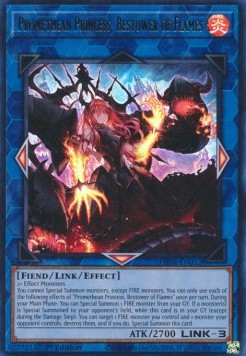 Promethean Princess Bestower of Flames (V.1 Ultra Rare)