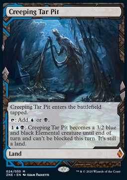 Creeping Tar Pit - Zendikar Rising Expeditions 