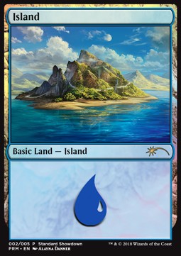 Island (V.2) - Standard Showdown Promos 