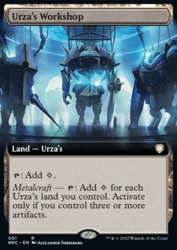 Urzas Workshop (V.2) - Commander The Brothers War Extras 