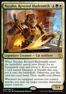 Nazahn Revered Bladesmith - Commander 2017 