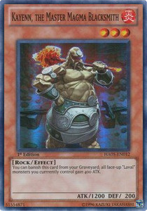 Kayenn, the Master Magma Blacksmith 