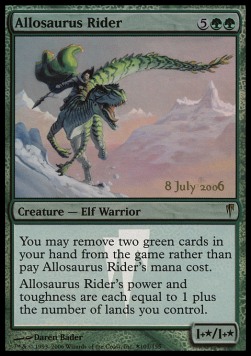 Allosaurus Rider - Prerelease Promos 