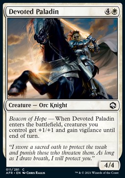 Devoted Paladin 
