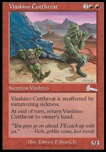 Viashino Cutthroat - Urzas Legacy 