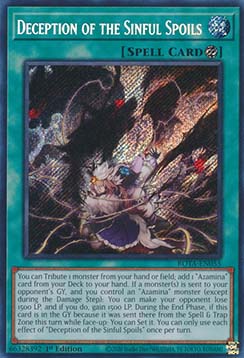 Deception of the Sinful Spoils (V.1 Secret Rare) 