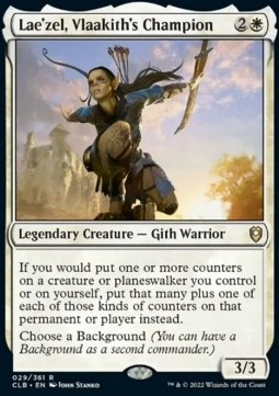 Laezel Vlaakiths Champion - Commander Legends Battle for Baldurs Gate 