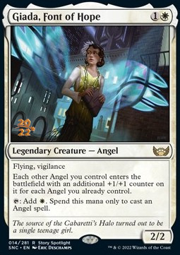 Giada Font of Hope (V.1) - Streets of New Capenna Promos 