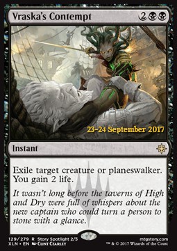 Vraskas Contempt - Ixalan Promos 