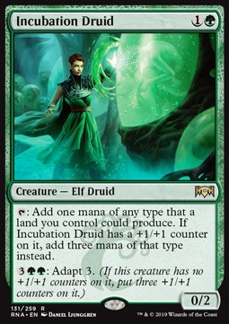 Incubation Druid - Ravnica Allegiance 