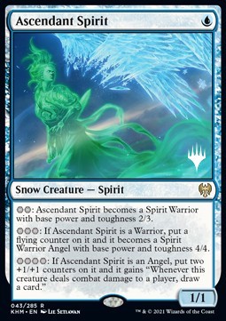 Ascendant Spirit (V.2) - Kaldheim Promos 