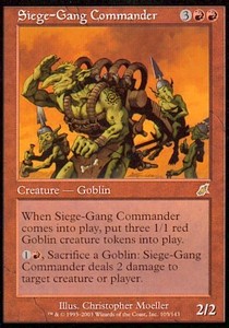 Siege Gang Commander - Scourge 