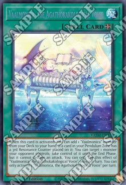 Vaalmonica the Agathokakological Voice (V.2 Collectors Rare) 