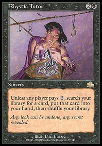 Rhystic Tutor - Prophecy 