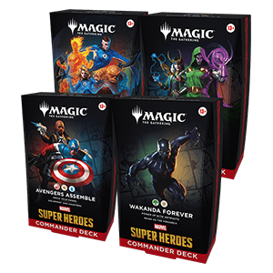 Commander Magic The Gathering | Marvel Super Heroes Deck Set - English