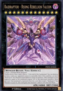 Raidraptor Rising Rebellion Falcon (V.1 Ultra Rare) 