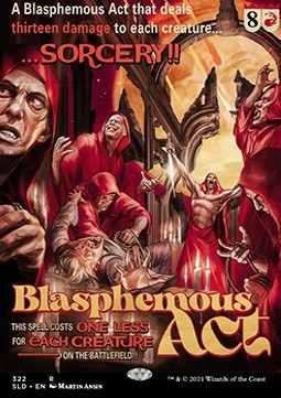 Blasphemous Act - Secret Lair Drop Series October Superdrop 2021 