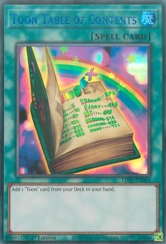 Toon Table of Contents (V.1 - Ultra Rare) 