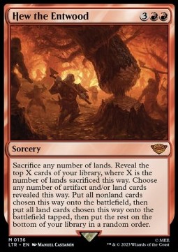 Hew the Entwood 