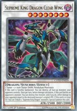 Supreme King Dragon Clear Wing 