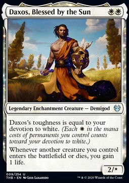 Daxos, Blessed by the Sun