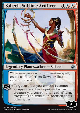 Saheeli Sublime Artificer - War of the Spark 