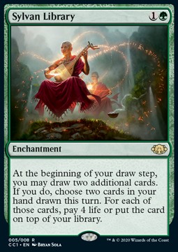 Sylvan Library - Commander Collection Green 