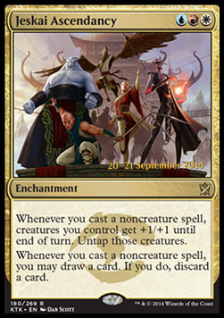 Jeskai Ascendancy - Khans of Tarkir Promos 