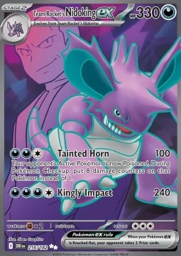 Team Rockets Nidoking ex 