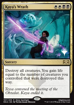 Kayas Wrath - Throne of Eldraine Promos 