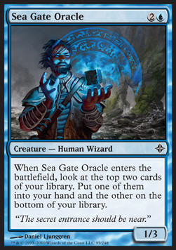 Sea Gate Oracle - Rise of the Eldrazi 