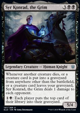 Syr Konrad the Grim - Throne of Eldraine 