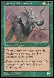 Endangered Armodon 