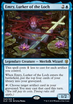 Emry Lurker of the Loch - Throne of Eldraine 