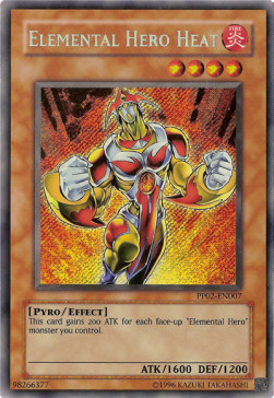 Elemental HERO Heat (V.2 - Secret Rare) 