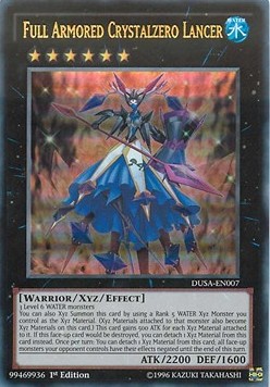 Full Armored Crystalzero Lancer 