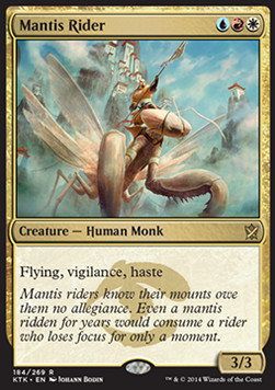 Mantis Rider - Khans of Tarkir 