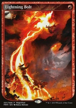 Lightning Bolt - MagicFest Promos 