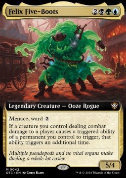 Felix Five Boots - Commander Outlaws of Thunder Junction Extras 