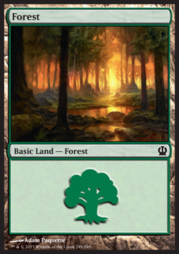 Forest (V.3) - Theros 