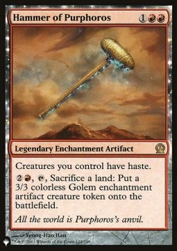 Hammer of Purphoros - The List 