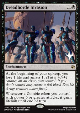 Dreadhorde Invasion - Throne of Eldraine Promos 