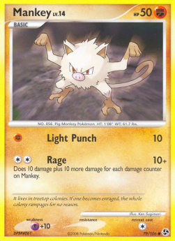 Mankey Lv.14 