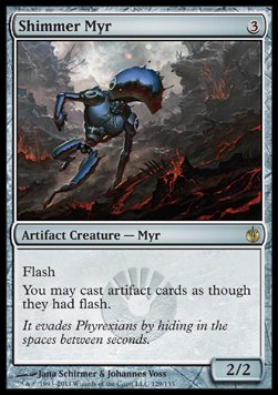 Shimmer Myr - Mirrodin Besieged 