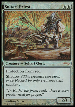 Soltari Priest - Magic Scholarship Series Promos 