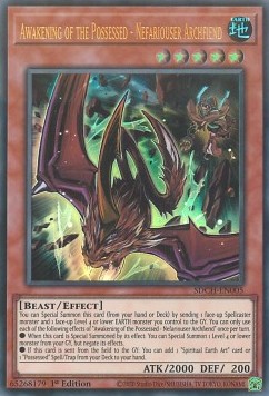 Awakening of the Possessed - Nefariouser Archfiend 
