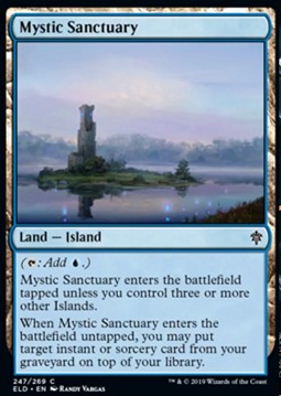Mystic Sanctuary - Throne of Eldraine 
