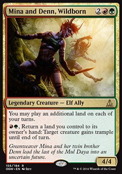 Mina and Denn Wildborn - Oath of the Gatewatch 