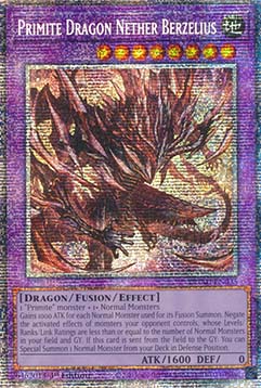 Primite Dragon Nether Berzeulius (V.2 Starlight Rare) 